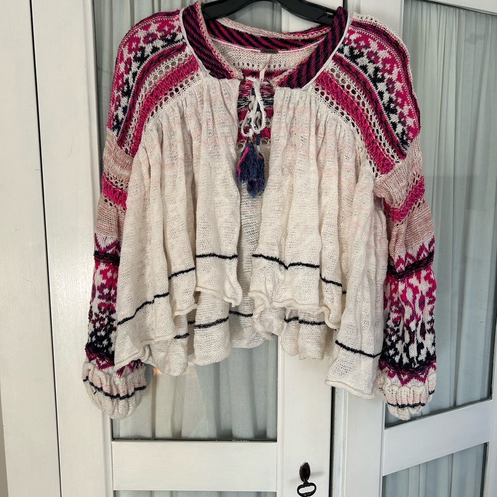 Multicolor Knit Women's Top